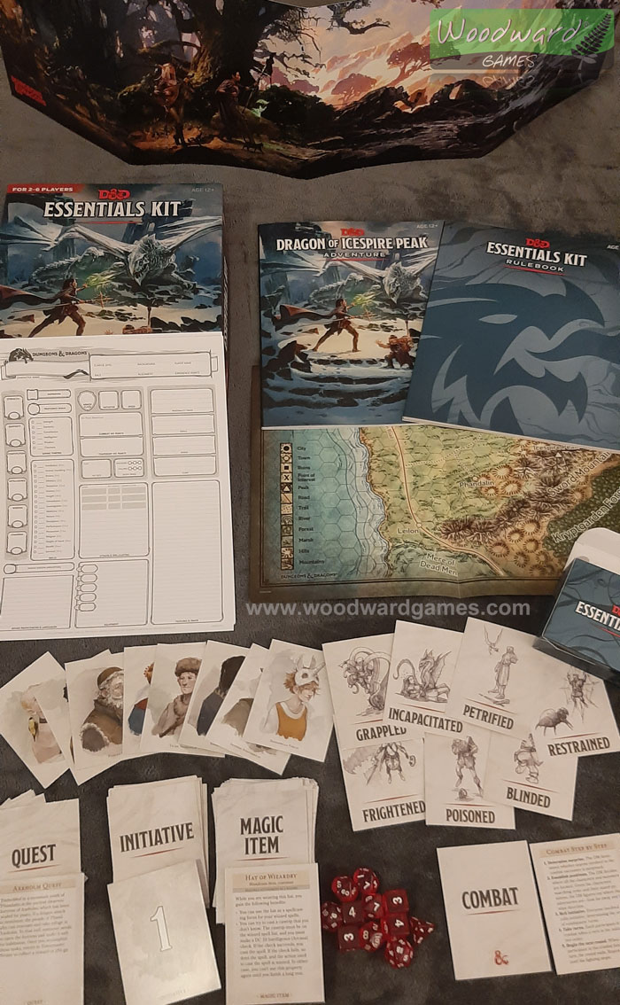 Starting Dungeons and Dragons again – D&D Essentials Kit Unboxing