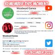 Remember this moment - Woodward Games Social Media numbers on 31 December 2023