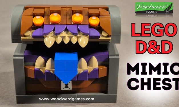 LEGO D&D Mimic Dice Box Chest